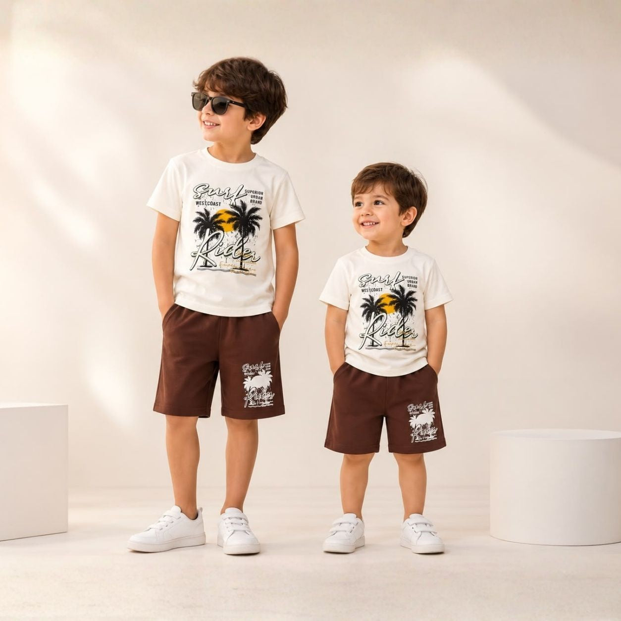 New Arrival Surf Rider Kids Summer Co-Ord Set