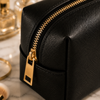 Noir Élégance Beauty Pouch