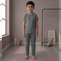 Boys Premium Sage Green Sports Tracksuit – 2 Piece