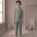 Boys Premium Mint Green Sports Tracksuit – 2 Piece