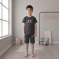 Boys Premium Charcoal Sports Co-Ord Set – 2 Piece