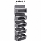 Over Door Hanging Organizer – 5 Pocket Storage Bag