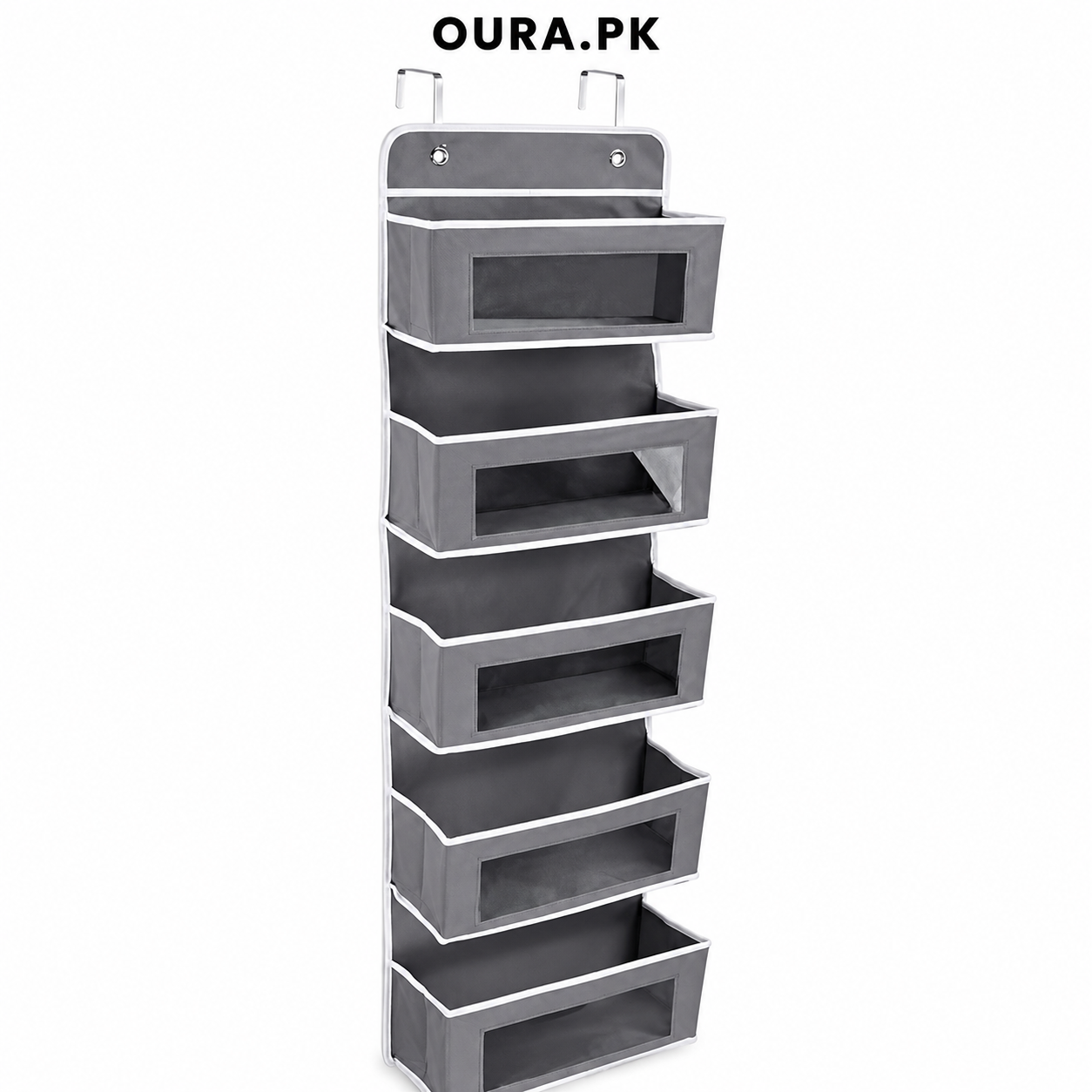 Over Door Hanging Organizer – 5 Pocket Storage Bag